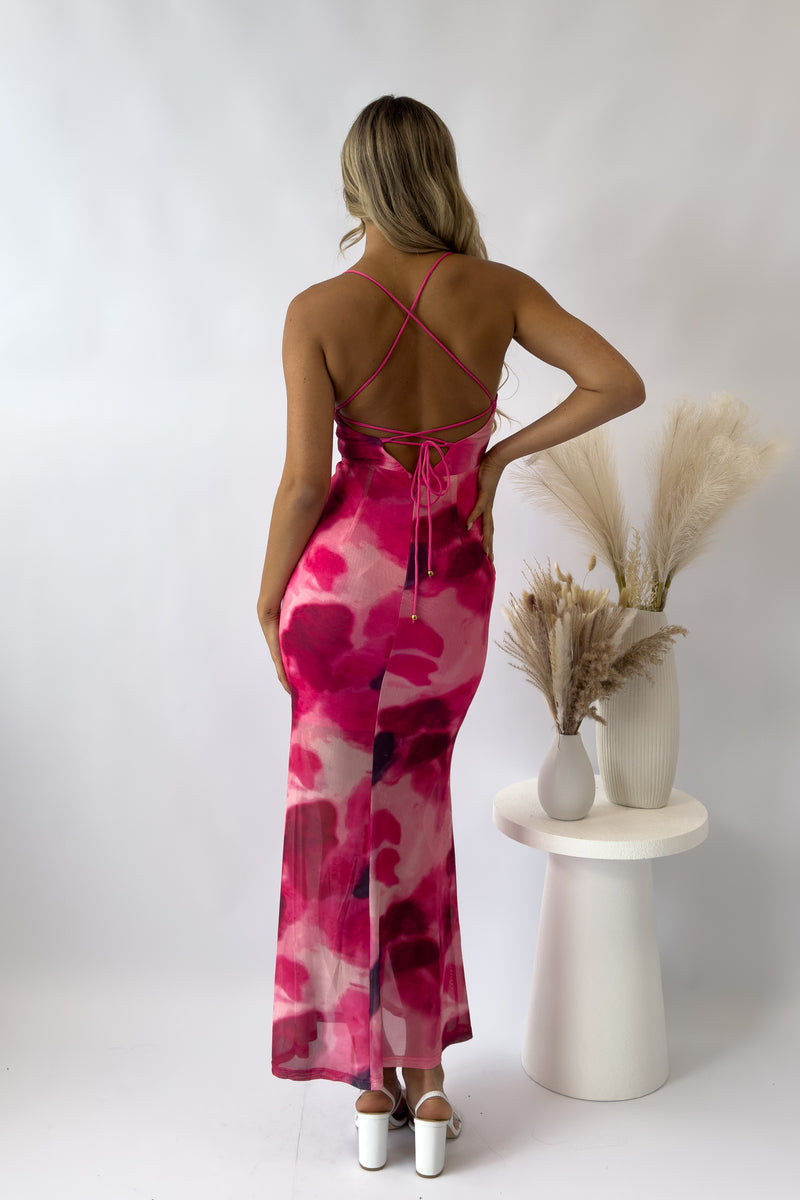 Rome Floral Midi Dress