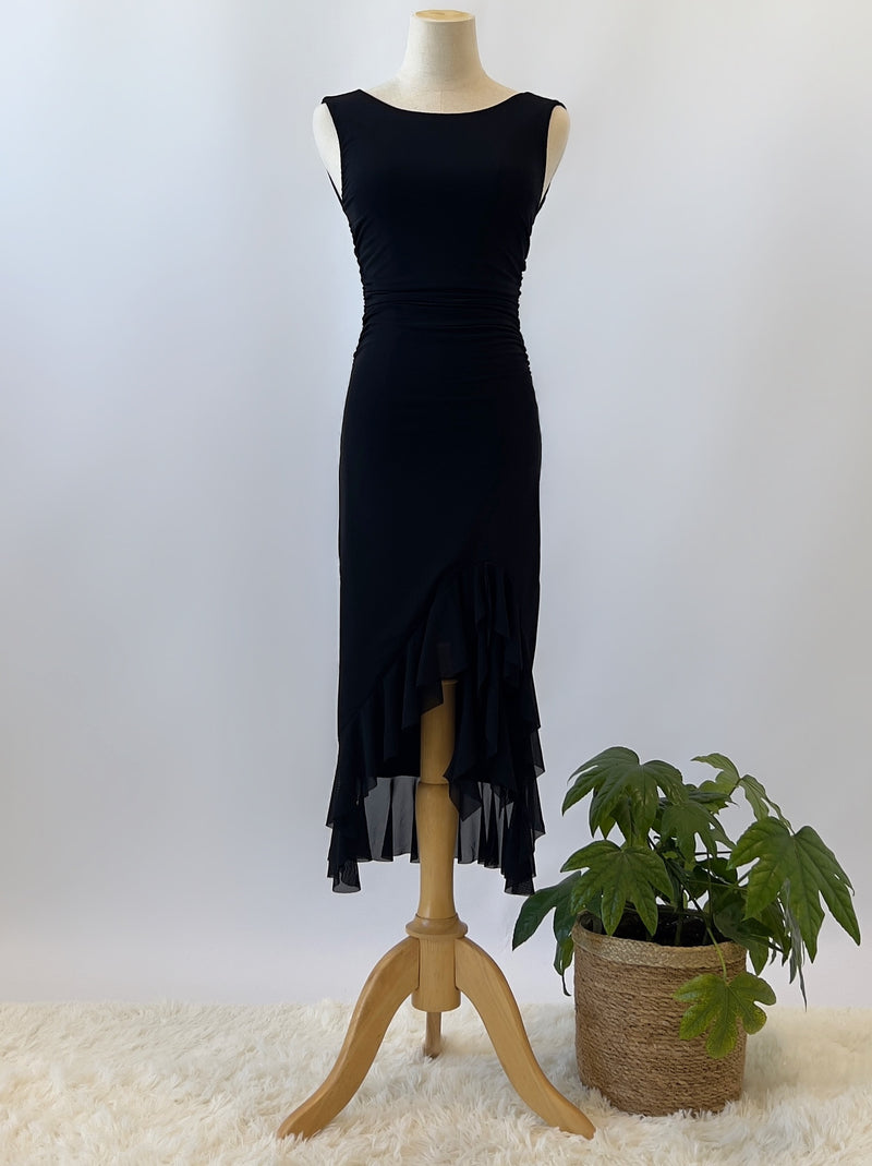 Cheyenne Midi Dress - Black