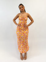 Carmella Floral Midi Dress
