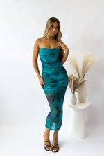 Mia Midi Dress - Green