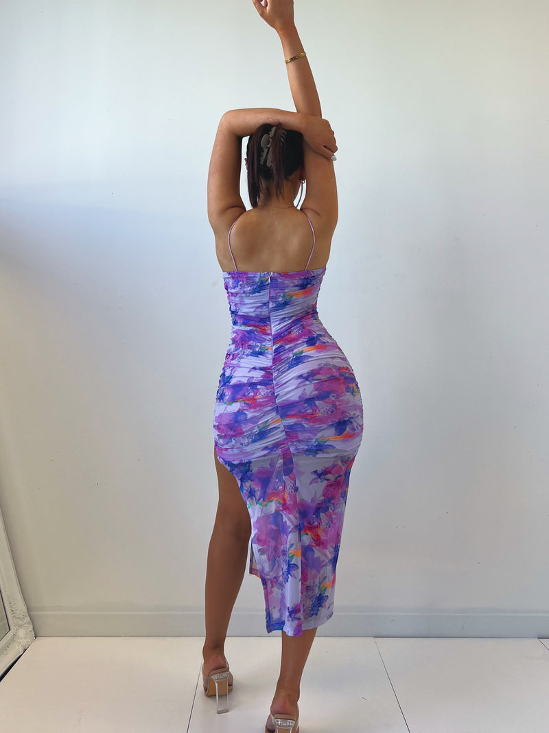 Betsy Floral Midi Dress