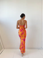 Blossom Maxi Dress - Orange