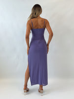 Taiya Midi Dress - Mauve