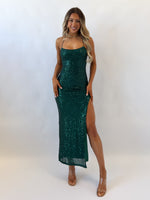 Renee Midi Dress - Green