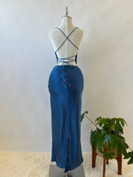 Ethel Maxi Dress - Blue