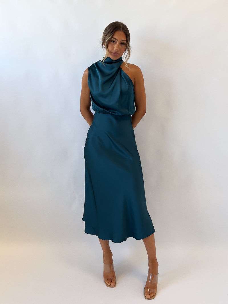 Natalia Maxi Dress - Teal
