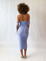 Lilia Midi Dress - Cornflower