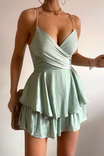Zahira Playsuit - Pistachio