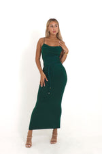 Serendipity Maxi Dress - Forest Green