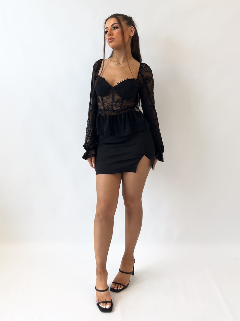 Serena Crop Blouse