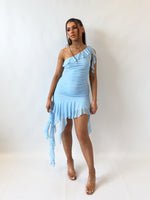 Adele Mini Dress - Blue