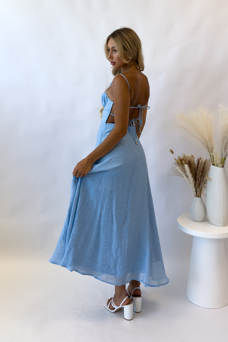 Jessica Maxi Dress - Blue
