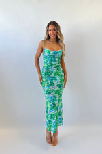 Blossom Maxi Dress - Green