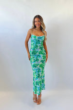Blossom Maxi Dress - Green