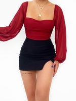 Halsey Crop Blouse