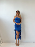 Eugene Midi Dress - Blue