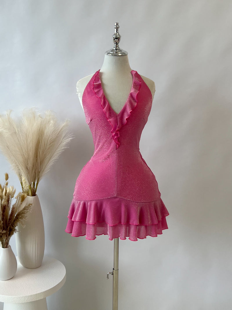 Mischa Mini Dress - Pink