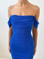 Tilly Midi Dress - Blue