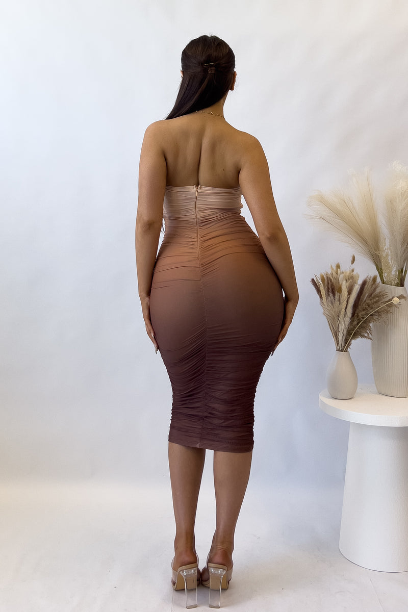 Cappuccino Midi Dress