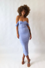 Lilia Midi Dress - Cornflower