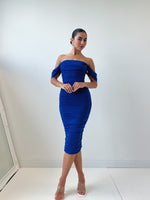 Tilly Midi Dress - Blue