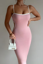 Kimberly Midi Dress - Pink
