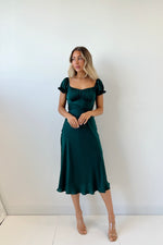 Ellison Midi Dress - Green