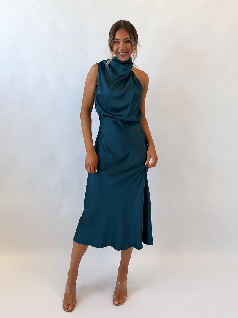Natalia Maxi Dress - Teal