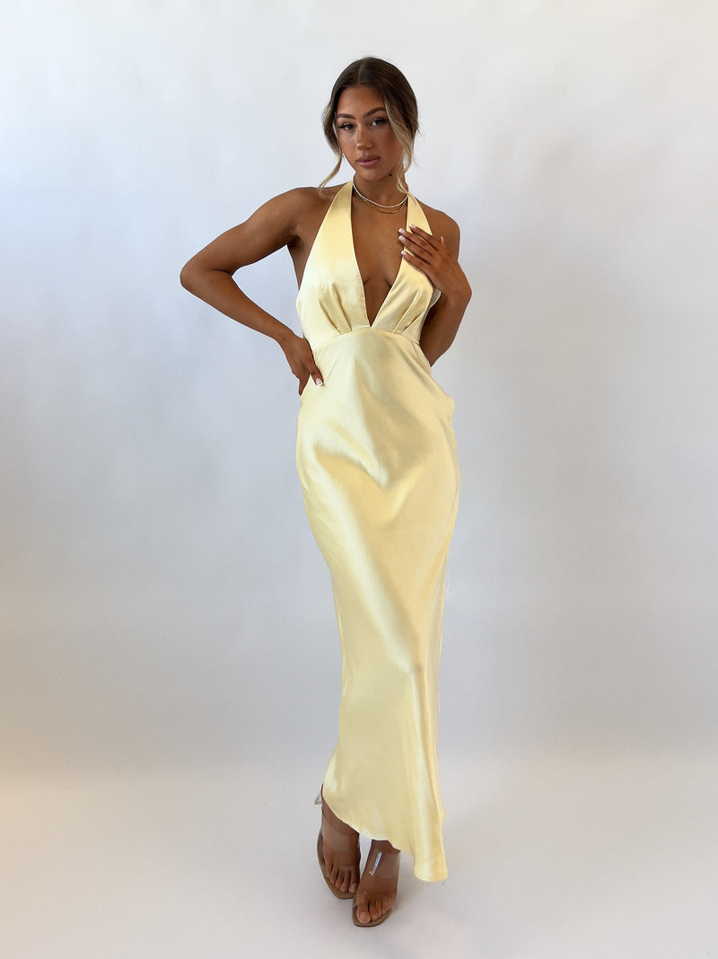 Jessalyn Maxi Dress - Yellow