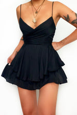 Zahira Playsuit - Black