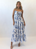 Annika Floral Midi Dress