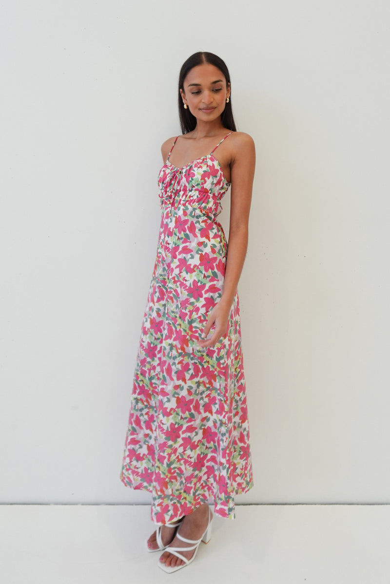 Bianca Floral Midi Dress