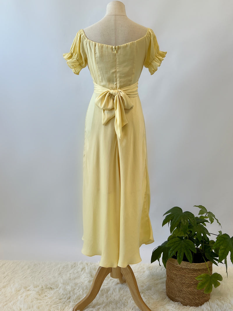 Ellison Midi Dress - Yellow