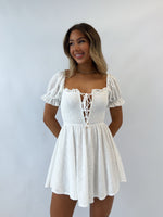 Chloe Mini Dress - White