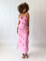 Ella Midi Dress - Pink