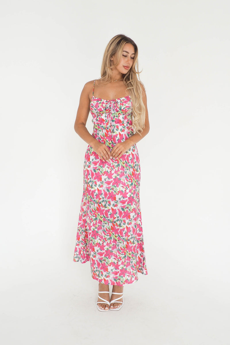 Bianca Floral Midi Dress