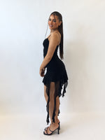 Cassia Midi Dress - Black