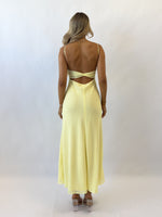 Noah Midi Dress - Yellow