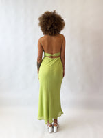 Noah Midi Dress - Lime