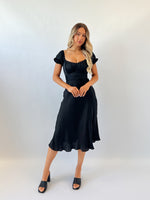 Ellison Midi Dress - Black
