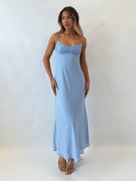Noah Midi Dress - Blue
