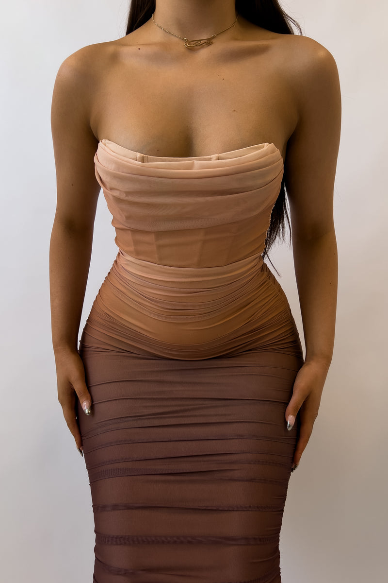 Cappuccino Midi Dress