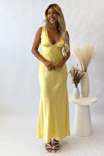 Odette Maxi Dress - Yellow
