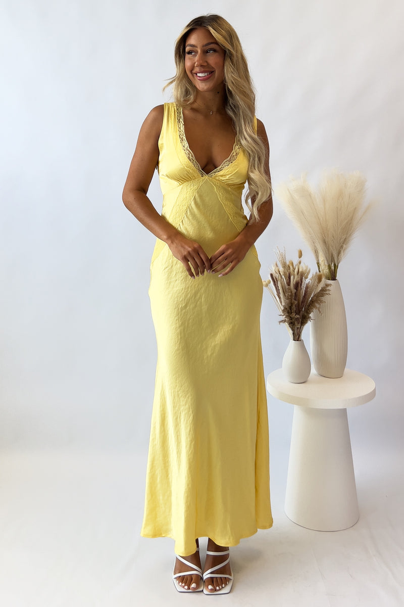 Odette Maxi Dress - Yellow
