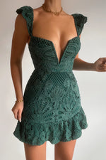 Celeste Mini Dress - Green