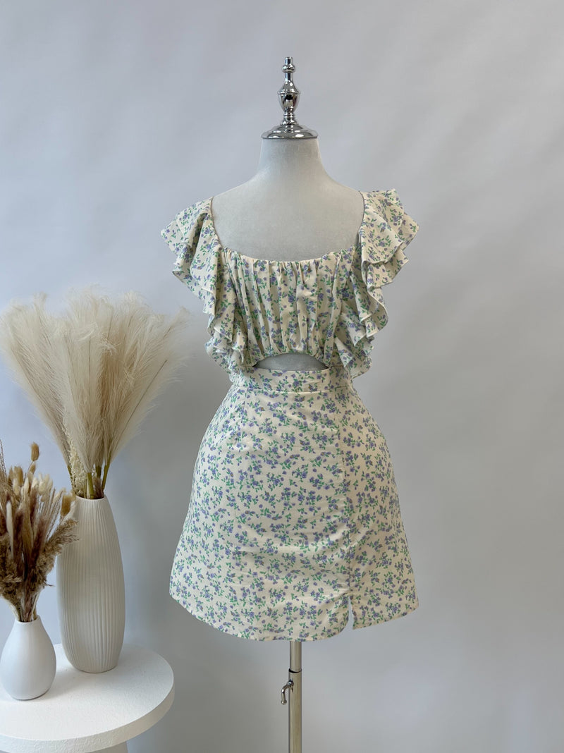 Heavenly Floral Mini Dress