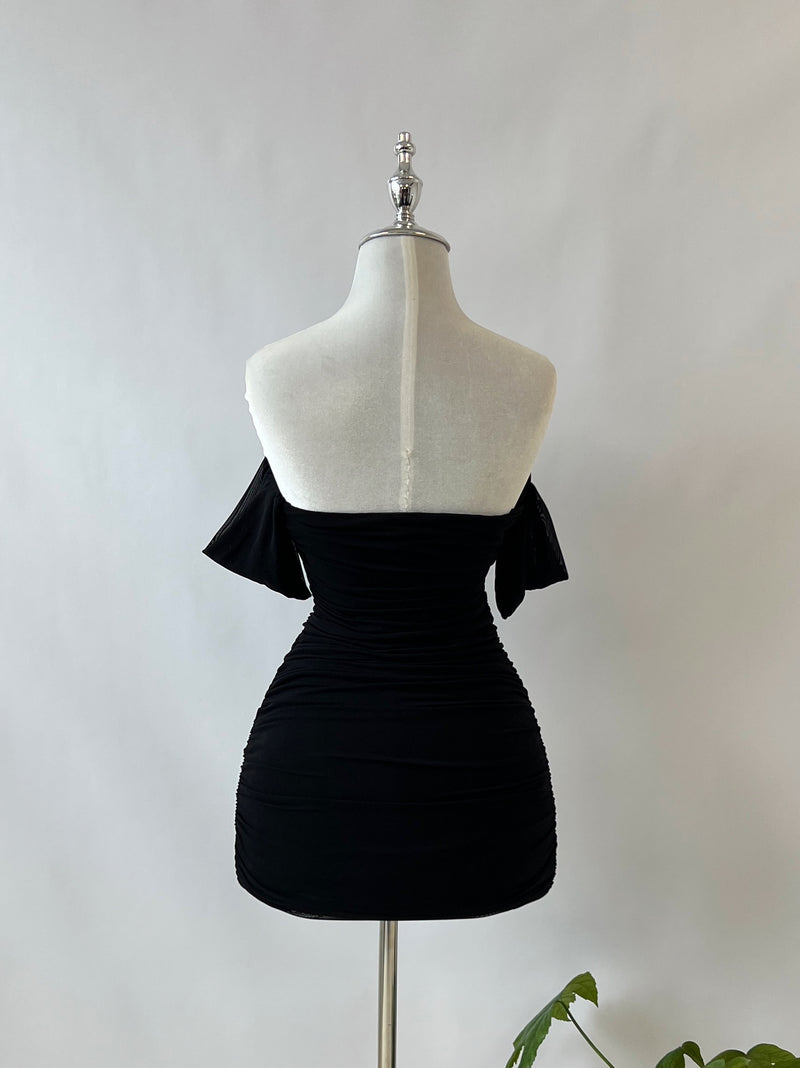 Liora Mini Dress - Black