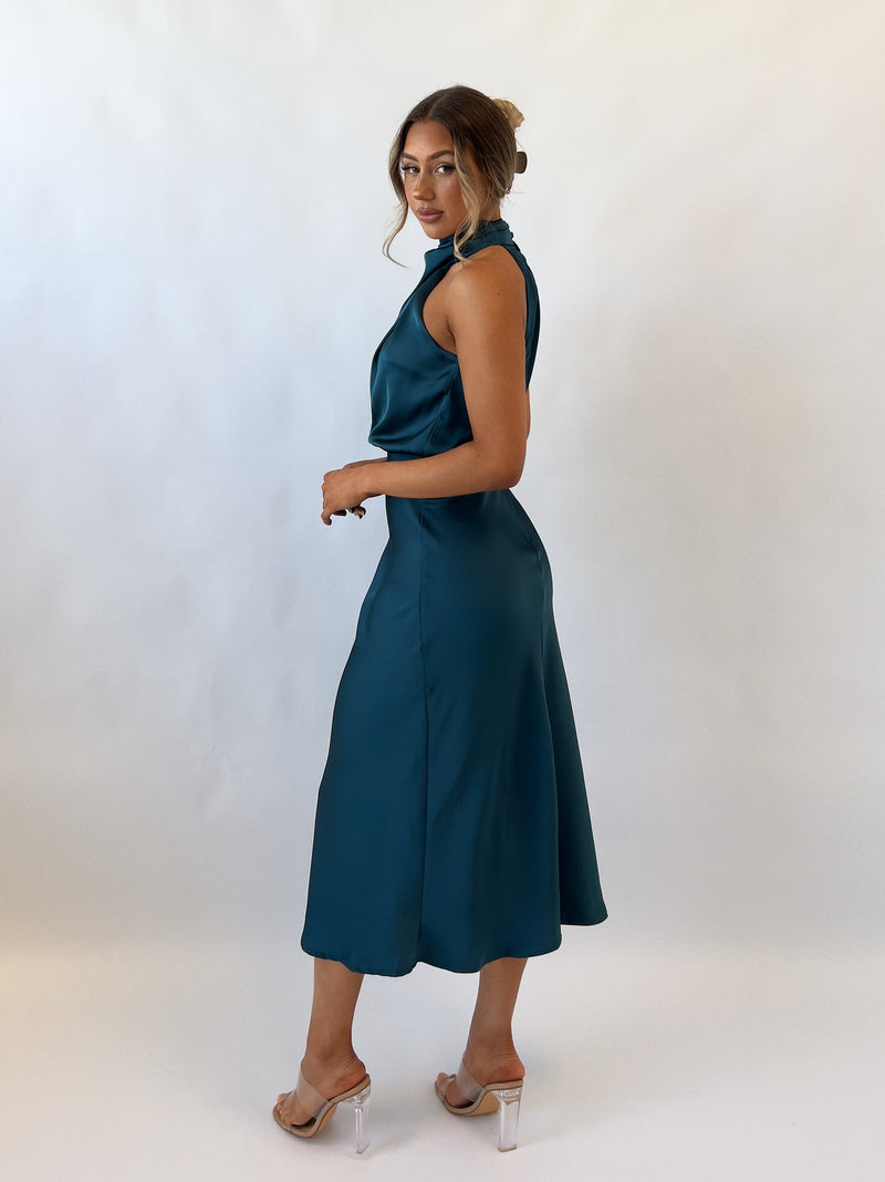 Natalia Maxi Dress - Teal