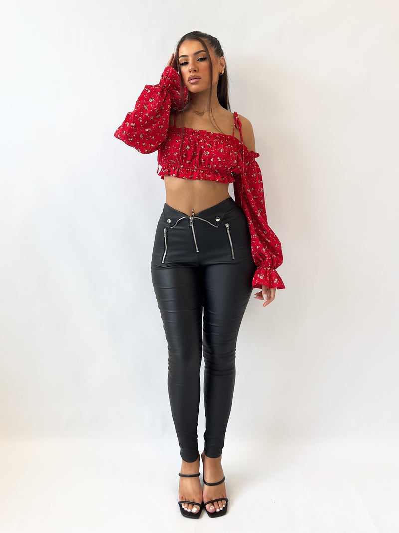Aria Floral Blouse