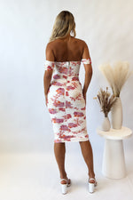 Delvina Floral Midi Dress
